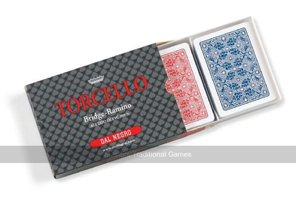 Dal Negro Torcello Bridge-Ramino Playing Cards - 100% PVC