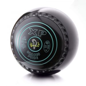 Drakes Pride XP Bowls - Black, Gripped (Set of 4) - Heavy Weight - Size 4