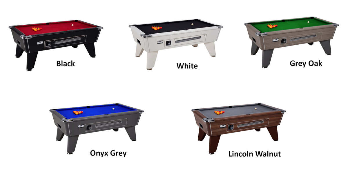 DPT Omega Pro Pool Table - Coin-op