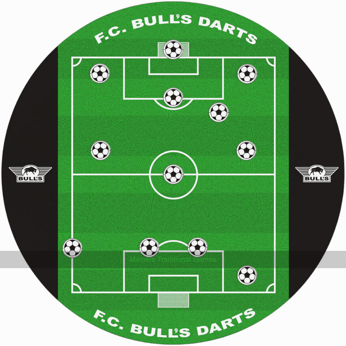 Bull's Football Darts Dartboard
