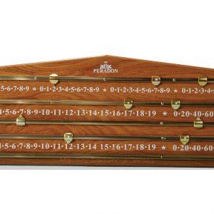 Four Hander Marking Board scoreboard - Oak Coloured