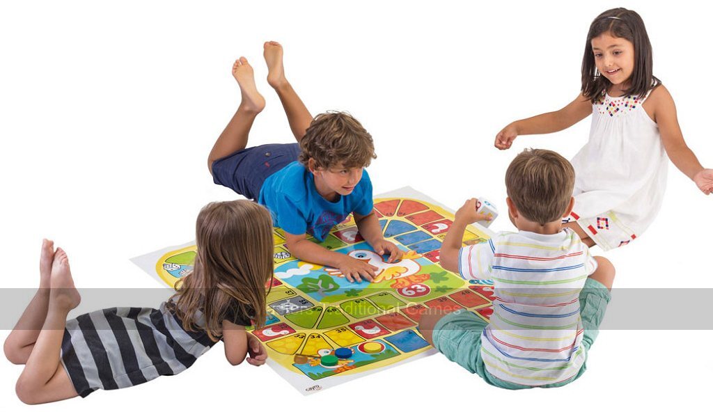 Giant Game of Goose Floor Game - 1 metre mat