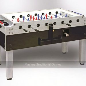 Garlando Silver Olympic Football Table (Glass top, Coin-op)