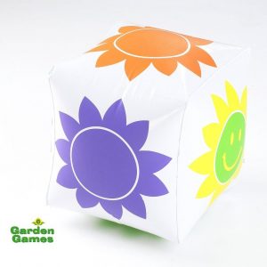 Spare Giant Inflatable Die with flower patterns for Get Knotted