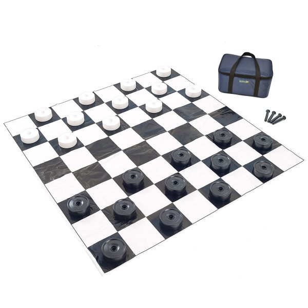 Mini-Giant Draughts set (10cm draughts)