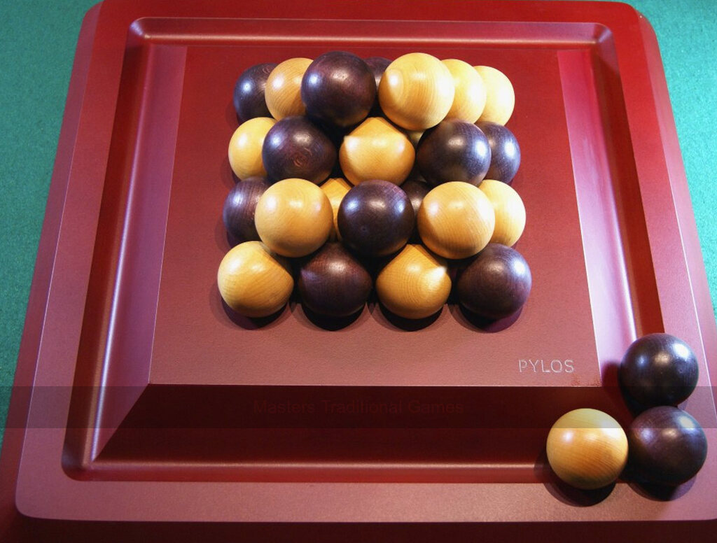 Gigamic Giant Pylos Game - 58cm Wooden Board with Giant Wooden Balls