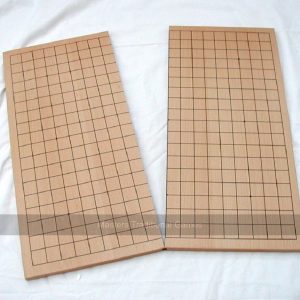 Dual-Side Wooden Go Board with Magnetic Join - 19 x 19 & 13 x 13 Layout