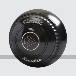 Henselite Classic TRL Bowls - Set of 4, Black, Size 4, Heavy