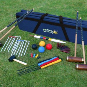 Garden Games Hurlingham Croquet Set (4 player in a Tool Kit Bag)