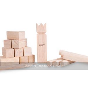 Bex Kubb Original - Rubberwood (Plain topped King)