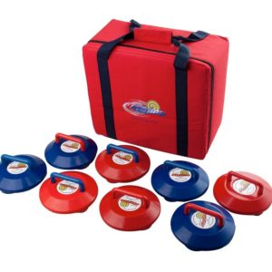 Kurling Stones Set (4 Red & 4 Blue in Carry Case)