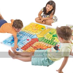 Giant Ludo Game with Large 1 Metre Floor Mat