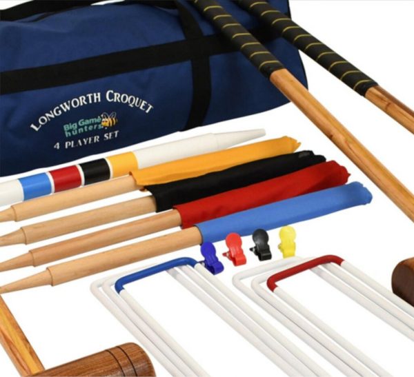 Garden Games Longworth Croquet Set (4 player in a bag)
