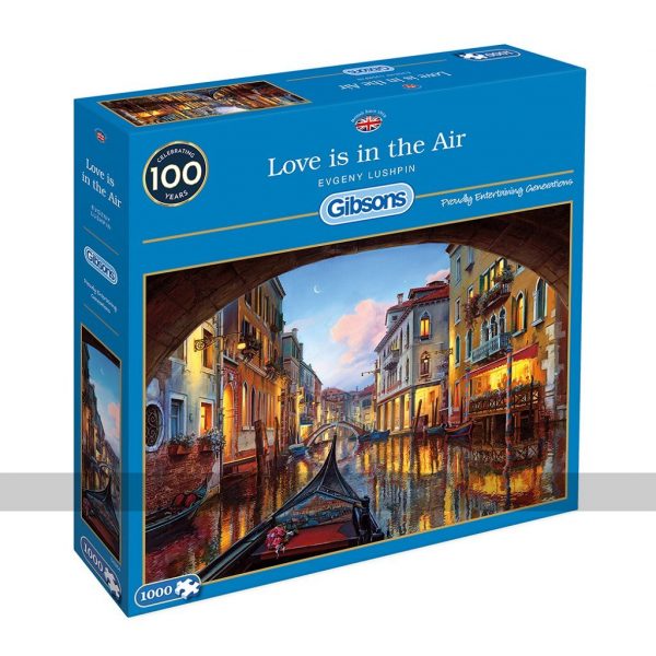 Love is in the Air (Venice) 1000 piece Jigsaw Puzzle