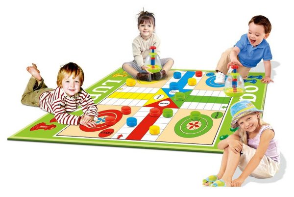 Giant Ludo Floor Game (180cm, 6 feet)