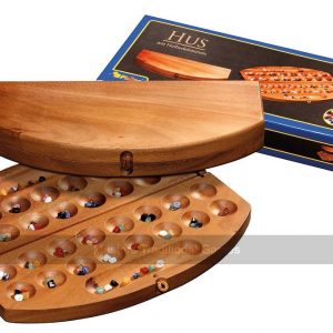 Four Rank Mancala (Hus, Omweso, Bao) - travel version