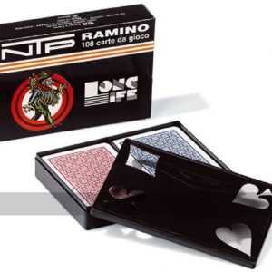 NTP Long Life Ramino Playing Cards - Wide Style, 100% PVC