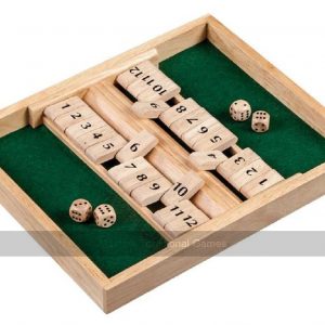 2 Player Shut the Box - 12 numbers