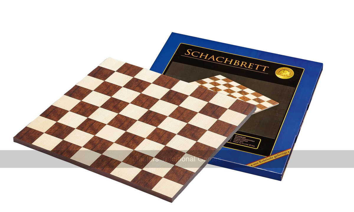Philos Athen 44cm Chessboard, 5.5cm Squares, No Border
