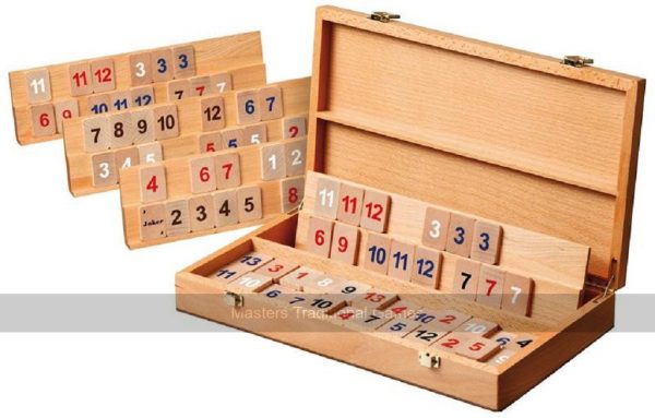Philos Wooden Rummy Game