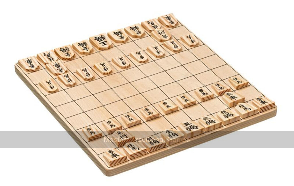 Simple Wooden Shogi Set by Philos