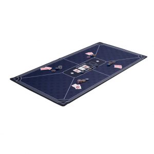 Poker Mat - Blue (120 x 60cm)