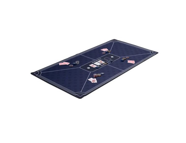 Poker Mat - Blue (120 x 60cm)