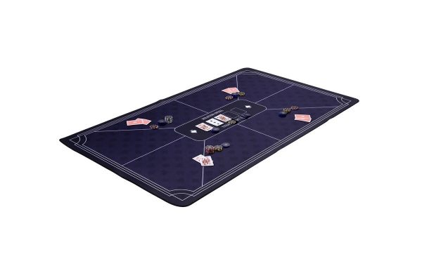 Poker Mat - Blue (140 x 80cm)