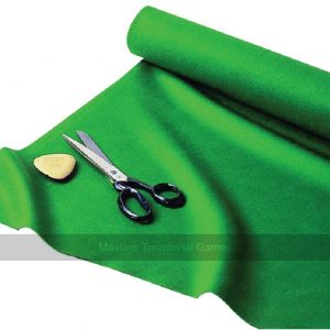 Strachan Superfine 400g/m2 Anti-Kick Pool Table Cloth - 8ft Pool Table, Bed & Cushions - Olive Green