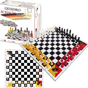 Quadro Chess & Draughts - 4 player