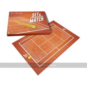 Set and Match - Table Top Disc Flick Tennis Game