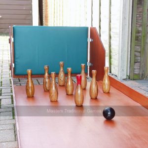 Leisure Portable Skittle Alley 30ft x 3ft - no return gulley