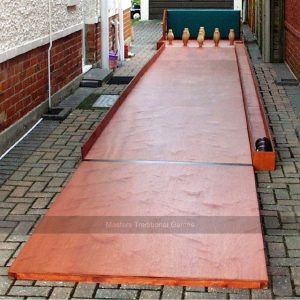 Premium Portable Skittle Alley 36ft x 4 to 5 foot with return gulley