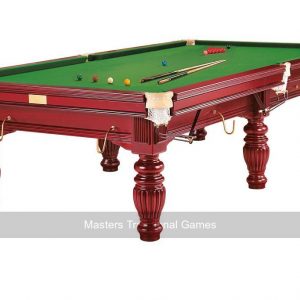 Dynamic Prince 9ft Mahogany Snooker Table - Mahogany