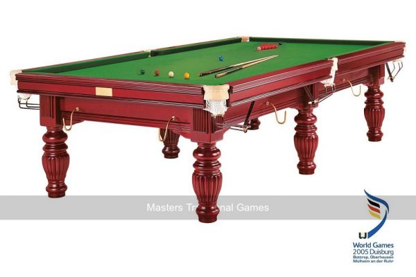 Dynamic Prince 9ft Mahogany Snooker Table - Mahogany