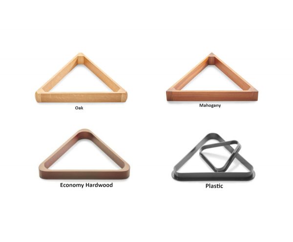 15 Ball Snooker Triangle - Range of Size and Colour