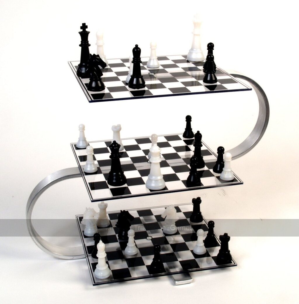 Strato 3D Multilevel Chess Set