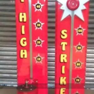 Strike It High - Test your strength - 10ft - Red - 2 part
