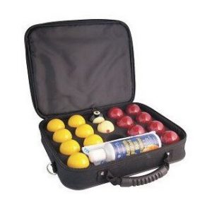 Aramith Pro Cup Pool Balls - Nylon Case (2 inch, 1 7/8 inch white)