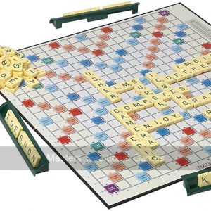 Super Scrabble (giant English Scrabble board with twice as many tiles)