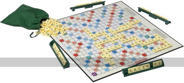 Super Scrabble (giant English Scrabble board with twice as many tiles)