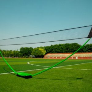 Sure Shot Quick Fit Badminton Set - 5m Senior Pack with Outdoor Shuttles