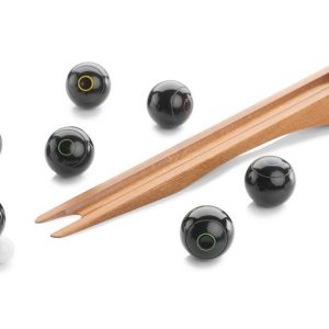 Table Bowls Set with 2 inch Bowls - 4 pairs with jack & hardwood chute