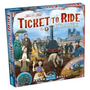 Ticket to Ride - France & The Old West (6 player - requires base game)