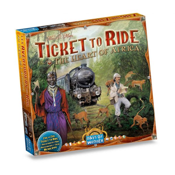 Ticket to Ride - The Heart of Africa Map Expansion