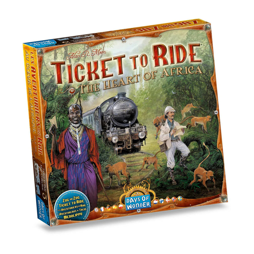 Ticket to Ride - The Heart of Africa Map Expansion