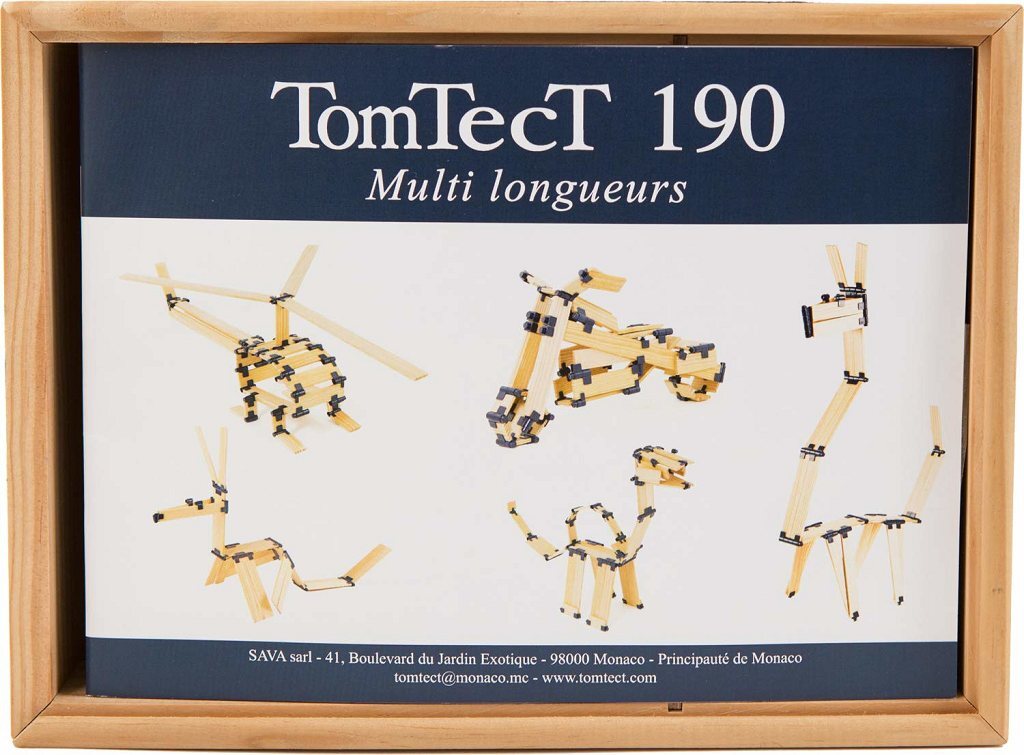 TomTecT 190 Wooden Construction Kit (190 pieces)