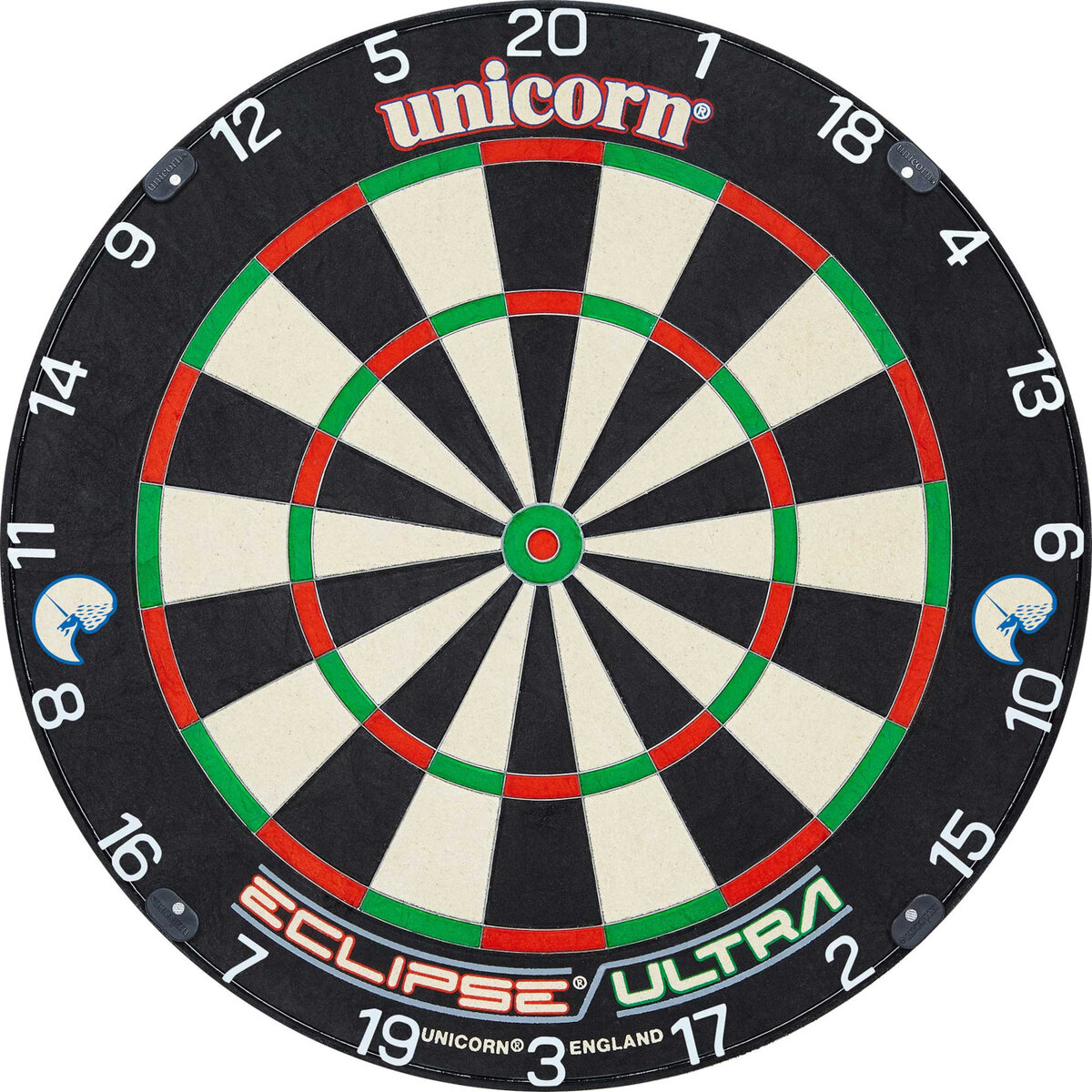 Unicorn Eclipse Ultra Bristle Dartboard with Unilock