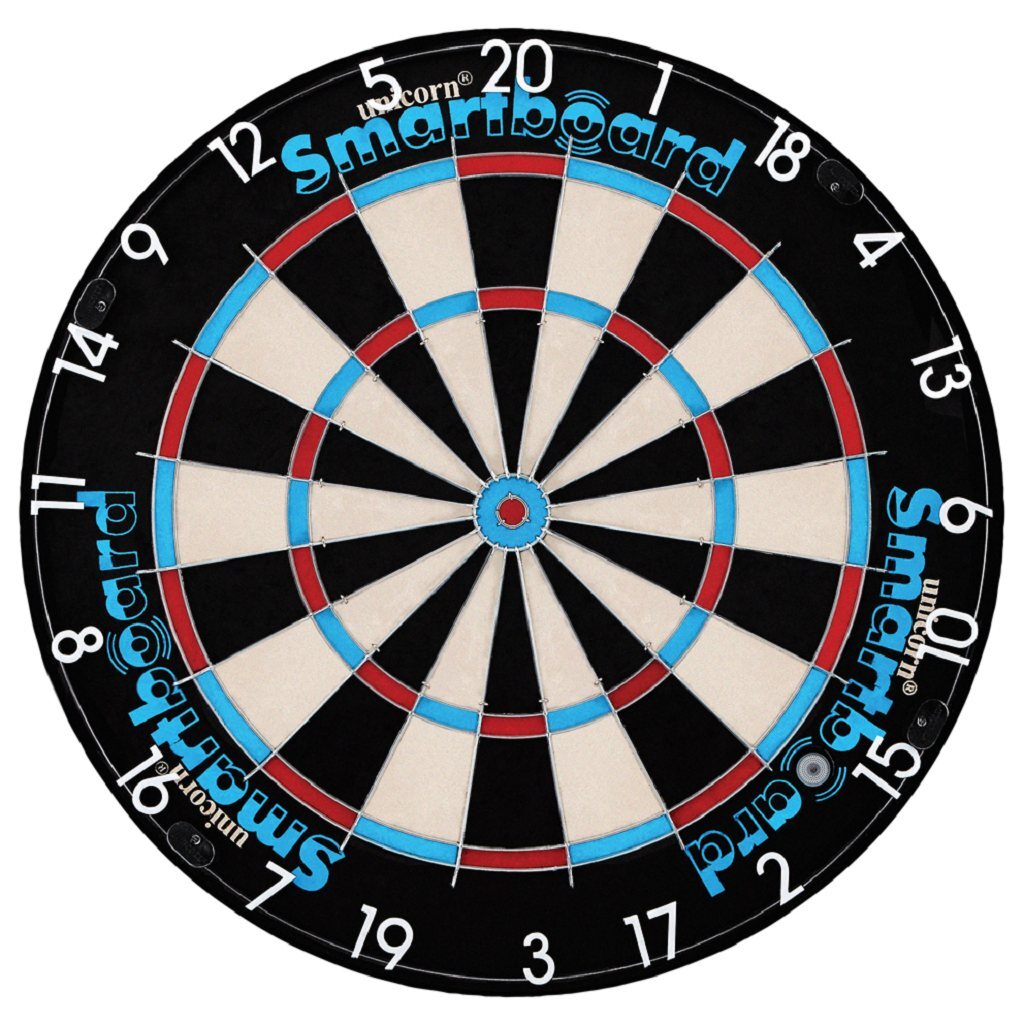 Unicorn Smartboard: App Enabled Auto Scoring Bristle Dartboard
