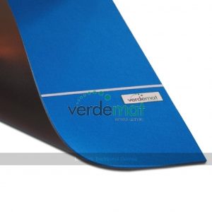 Verdemat Blue Slow Carpet Bowls Mat (pre-marked) 10mm foam backing